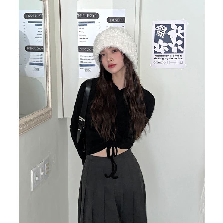 シャーリングフードニット | by muni:r | 詳細画像5 