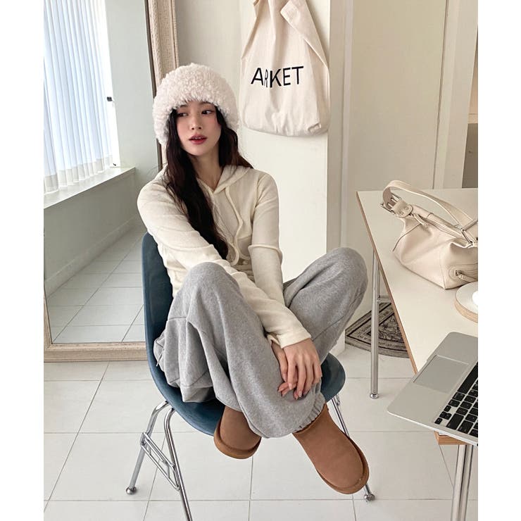 シャーリングフードニット | by muni:r | 詳細画像52 