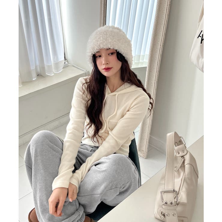 シャーリングフードニット | by muni:r | 詳細画像53 