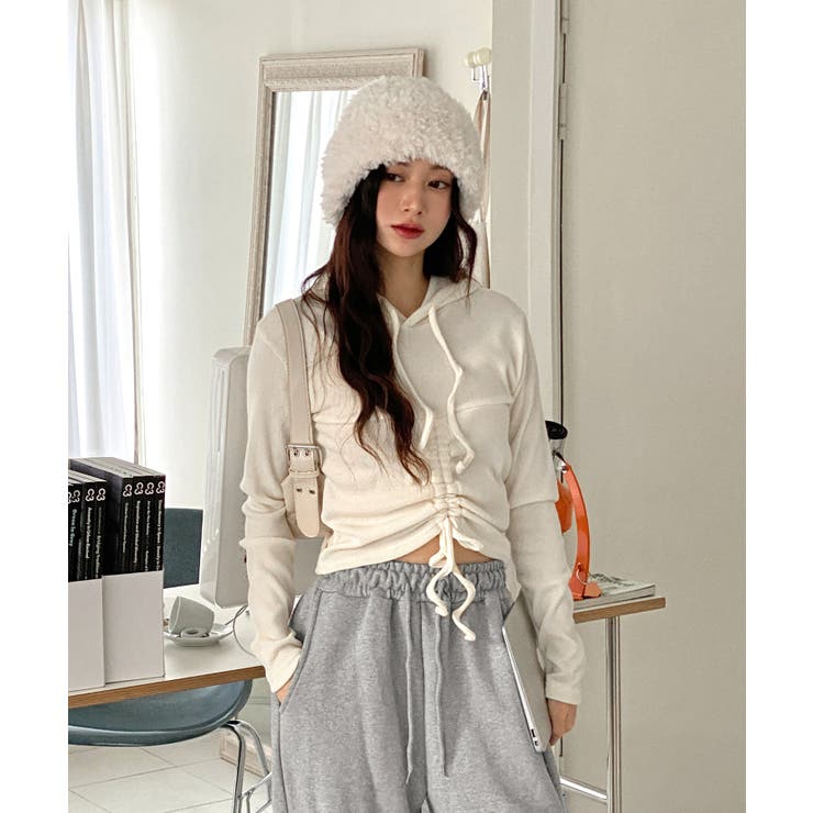 シャーリングフードニット | by muni:r | 詳細画像58 