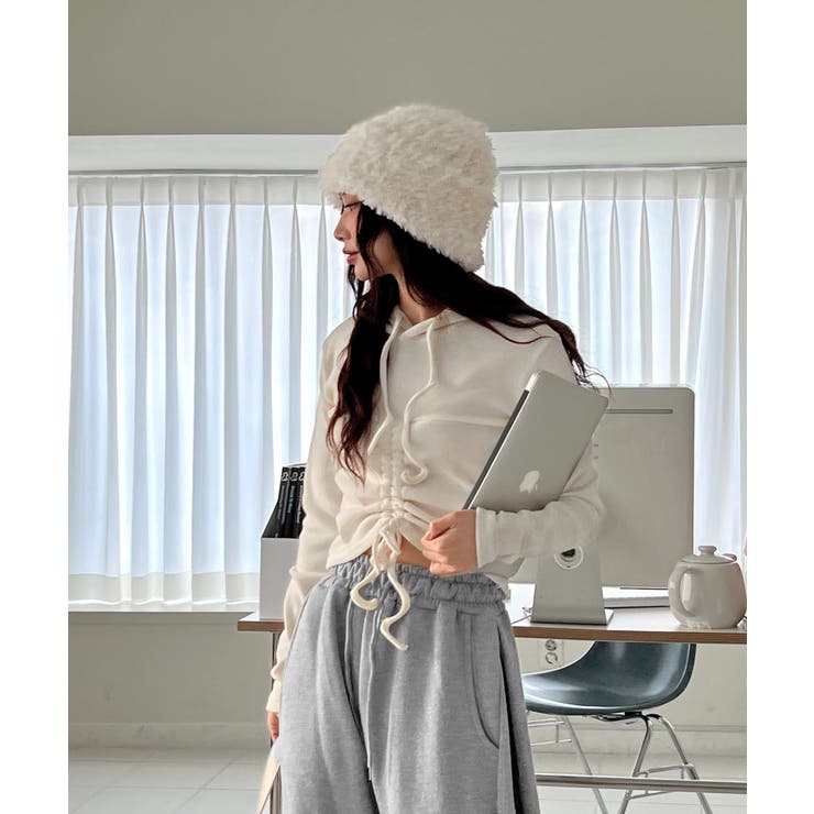 シャーリングフードニット | by muni:r | 詳細画像60 