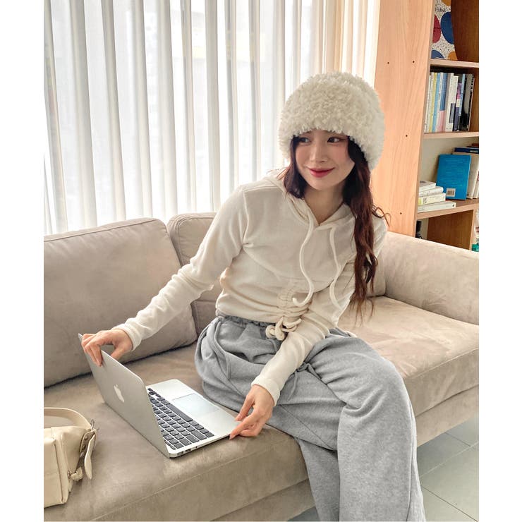 シャーリングフードニット | by muni:r | 詳細画像65 