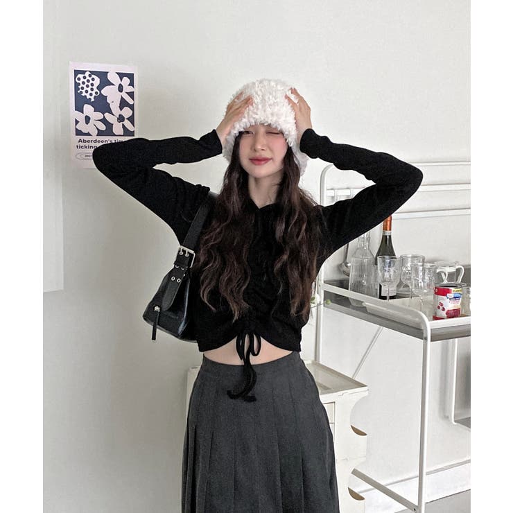 シャーリングフードニット | by muni:r | 詳細画像8 