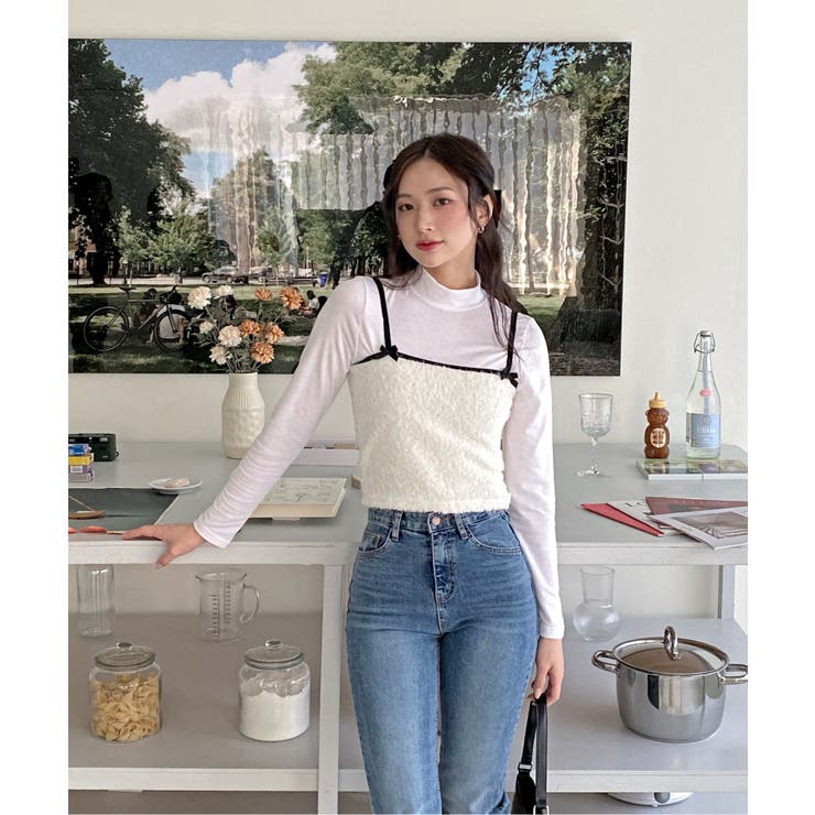 リボンポイントキャミソール | by muni:r | 詳細画像27 