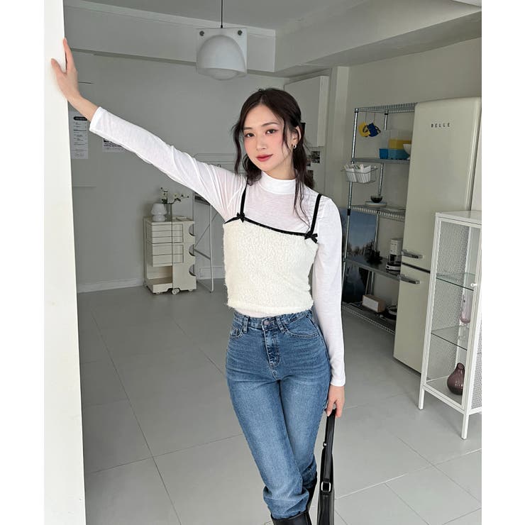 リボンポイントキャミソール | by muni:r | 詳細画像37 