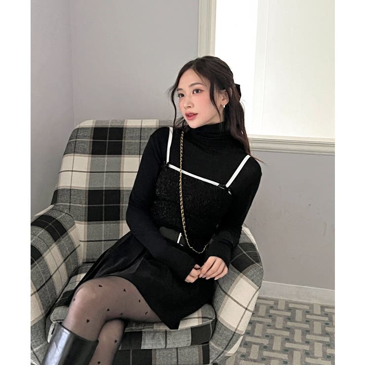 リボンポイントキャミソール | by muni:r | 詳細画像4 