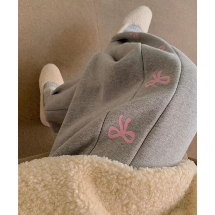 リボンプリントジョガーパンツ | by muni:r | 詳細画像15 