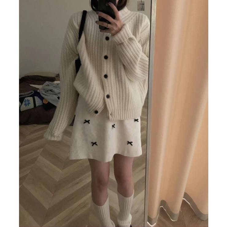 ベルベットリボンミニスカート | by muni:r | 詳細画像3 