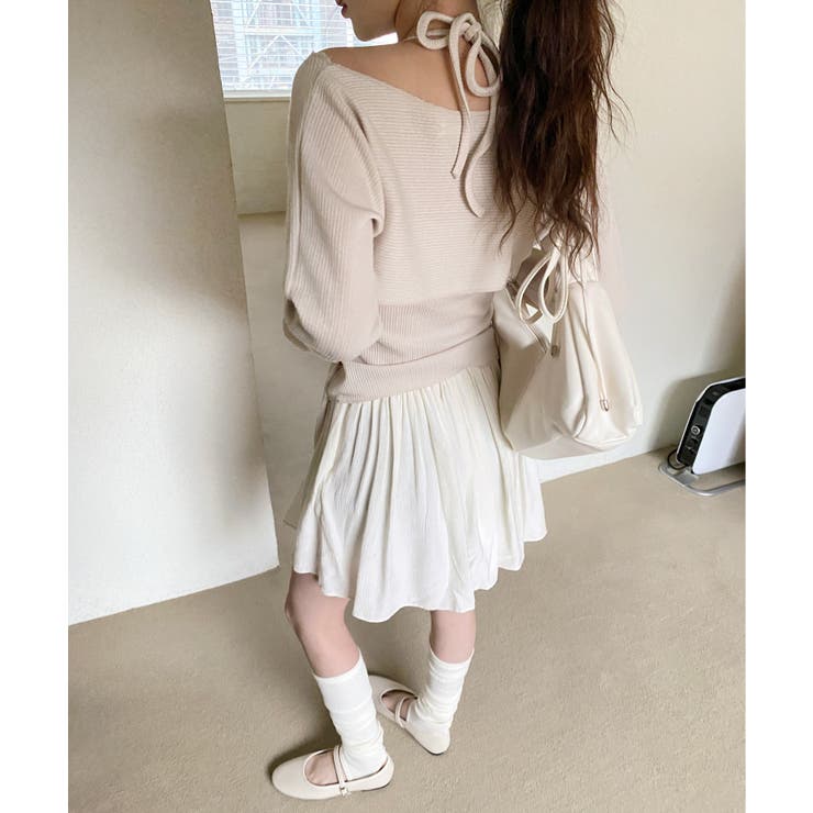 【正規品】Bibiy. ミニ リボン スカート 新品、未使用】Bibiy MIMI RIBBON SKIRT - メルカリ