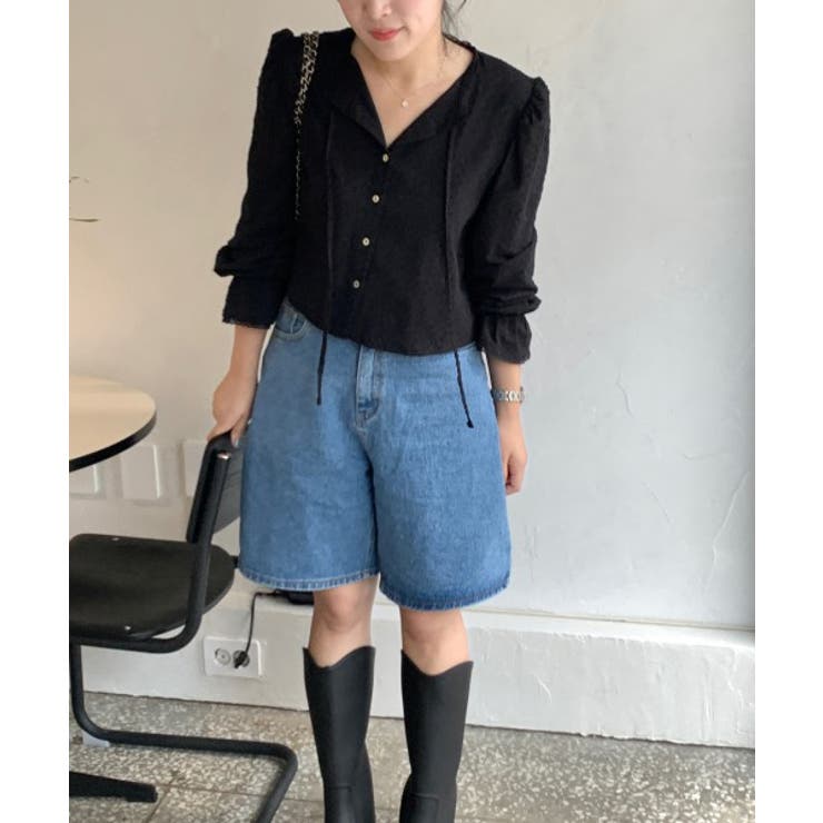 ピュアパンチングレースブラウス | by muni:r | 詳細画像16 