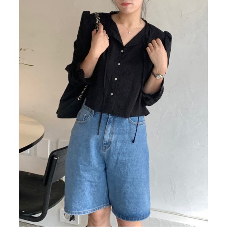 ピュアパンチングレースブラウス | by muni:r | 詳細画像17 