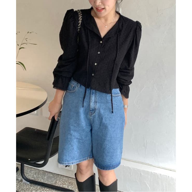 ピュアパンチングレースブラウス | by muni:r | 詳細画像18 