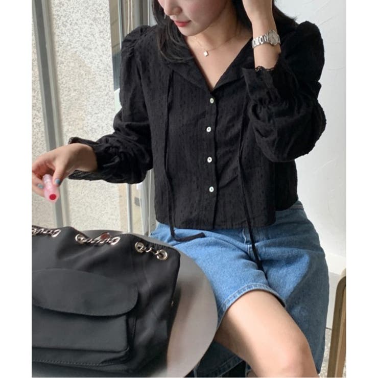 ピュアパンチングレースブラウス | by muni:r | 詳細画像21 