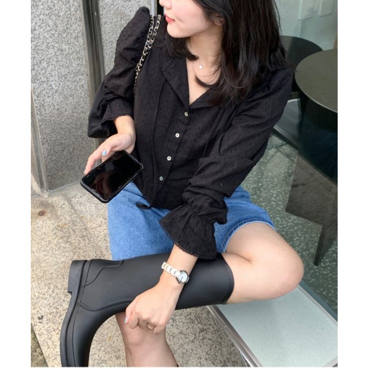 ピュアパンチングレースブラウス | by muni:r | 詳細画像22 