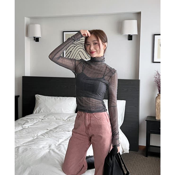 ロマンチックシアータートルネック | by muni:r | 詳細画像12 