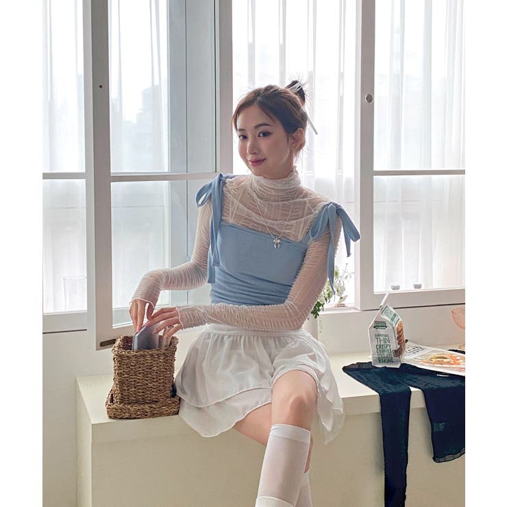 ロマンチックシアータートルネック | by muni:r | 詳細画像31 