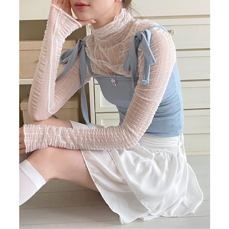 ロマンチックシアータートルネック | by muni:r | 詳細画像44 