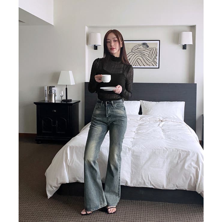 ロマンチックシアータートルネック | by muni:r | 詳細画像51 