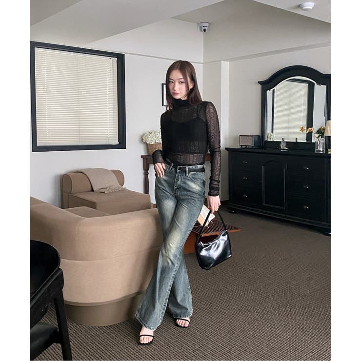 ロマンチックシアータートルネック | by muni:r | 詳細画像52 