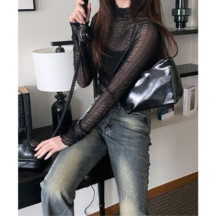 ロマンチックシアータートルネック | by muni:r | 詳細画像54 