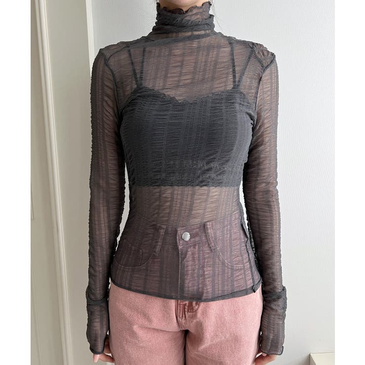 ロマンチックシアータートルネック | by muni:r | 詳細画像63 