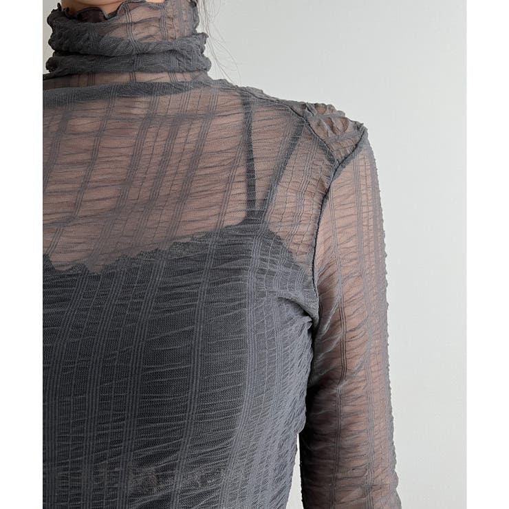 ロマンチックシアータートルネック | by muni:r | 詳細画像64 