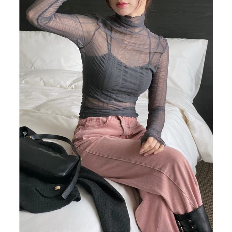 ロマンチックシアータートルネック | by muni:r | 詳細画像9 