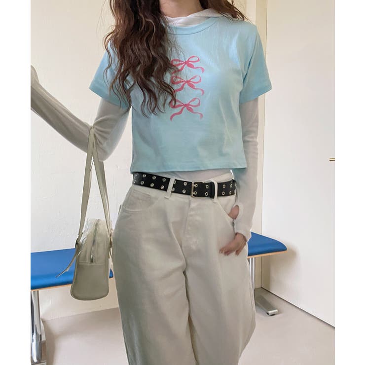 バックポイントワイドデニムパンツ | by muni:r | 詳細画像18 