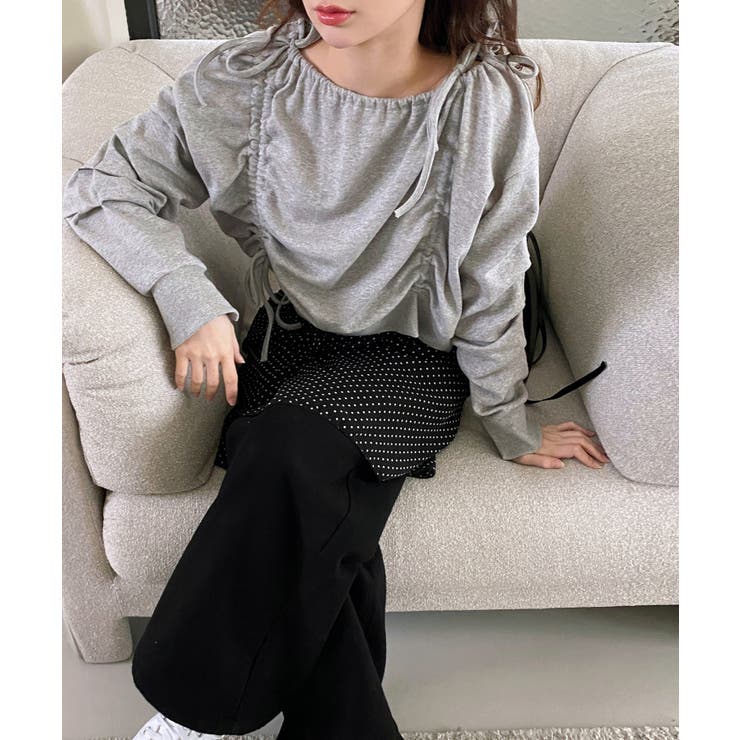 バックポイントワイドデニムパンツ | by muni:r | 詳細画像30 