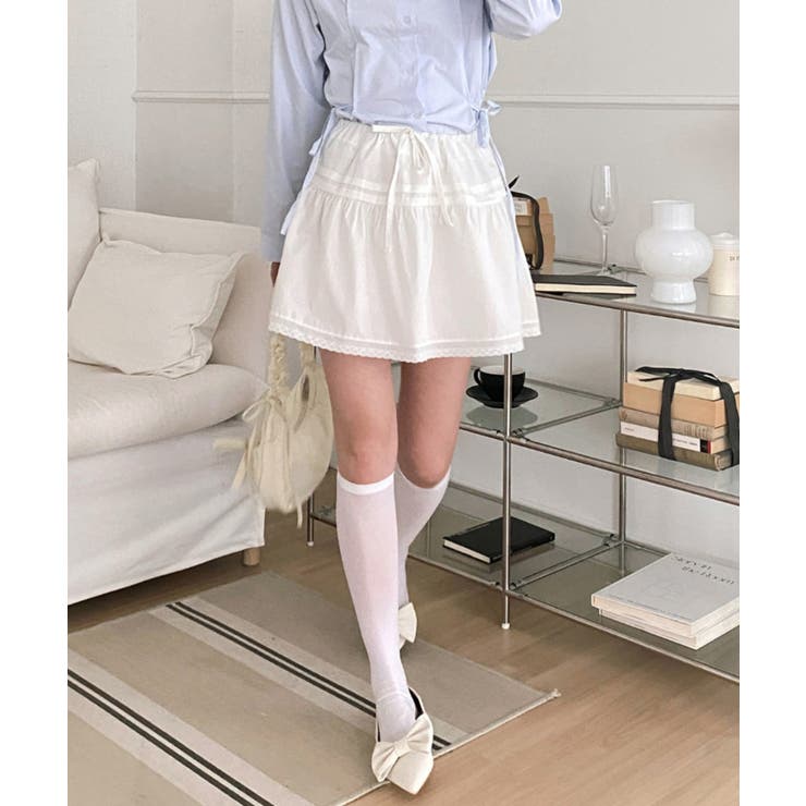 バルーンリボンレーススカート | by muni:r | 詳細画像31 