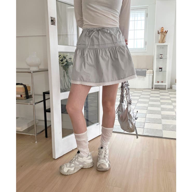 バルーンリボンレーススカート | by muni:r | 詳細画像5 