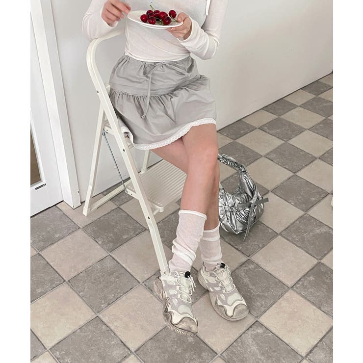 バルーンリボンレーススカート | by muni:r | 詳細画像9 