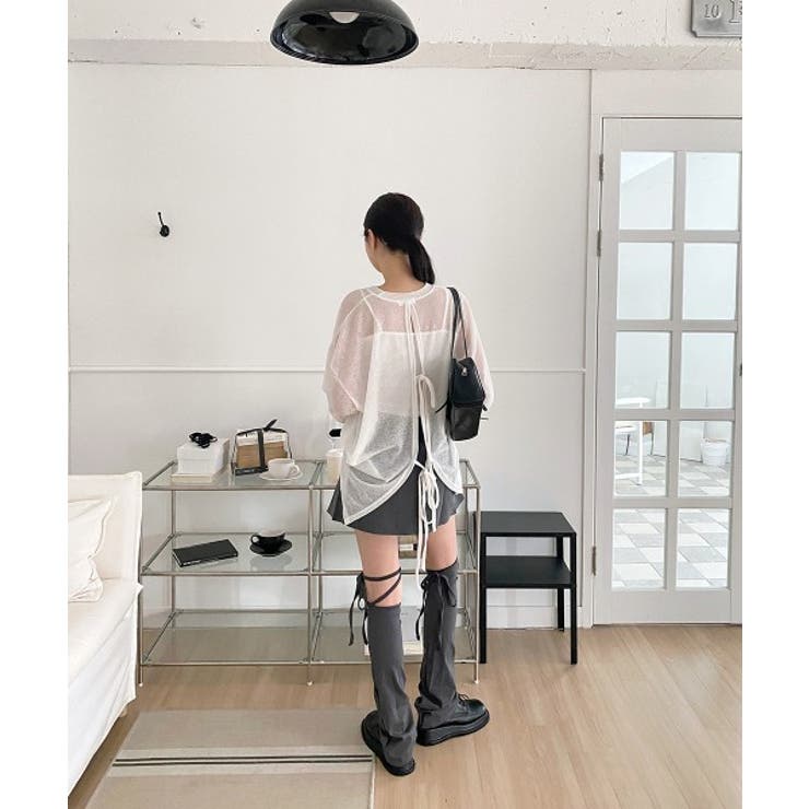 サイドプリーツベルトセットスカート | by muni:r | 詳細画像28 