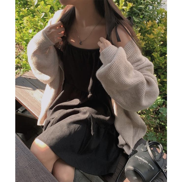 フレアカンカンキャミソールワンピース | by muni:r | 詳細画像8 