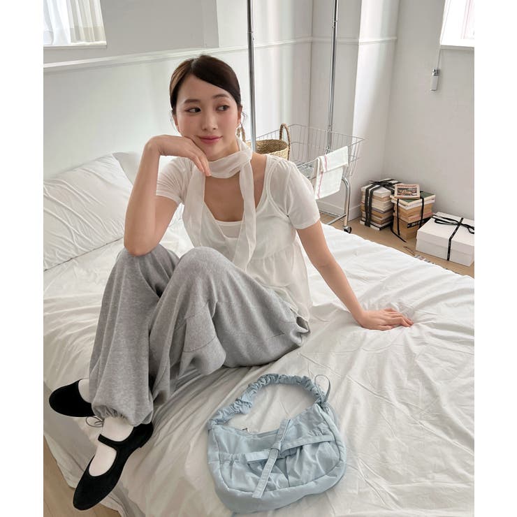 フレアキャミソールスカーフセット | by muni:r | 詳細画像19 