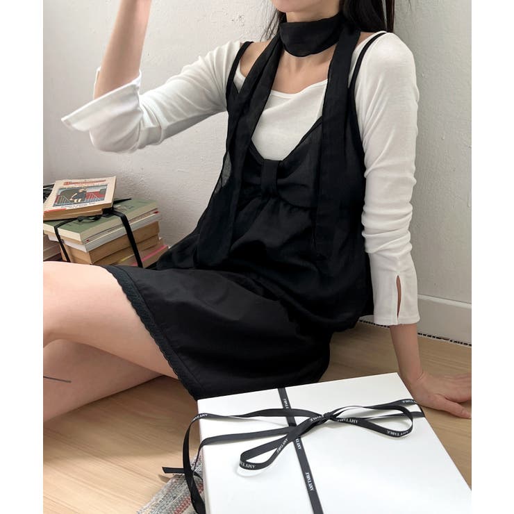 フレアキャミソールスカーフセット | by muni:r | 詳細画像27 