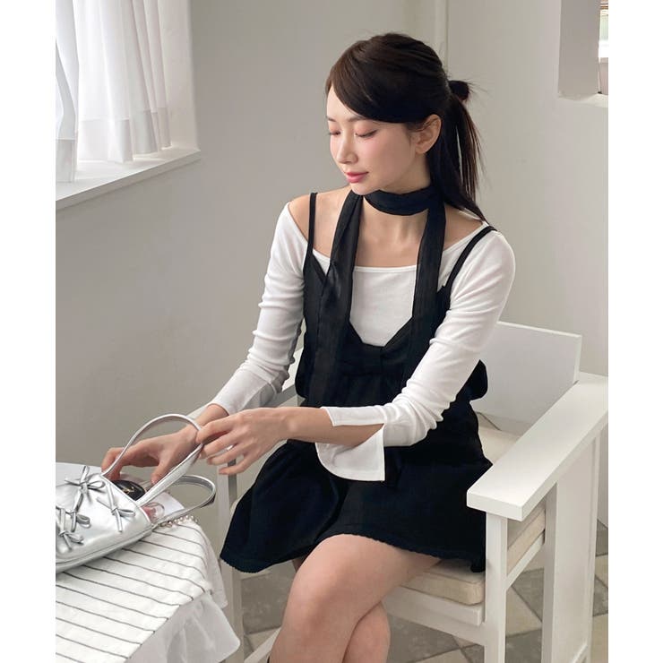 フレアキャミソールスカーフセット | by muni:r | 詳細画像38 