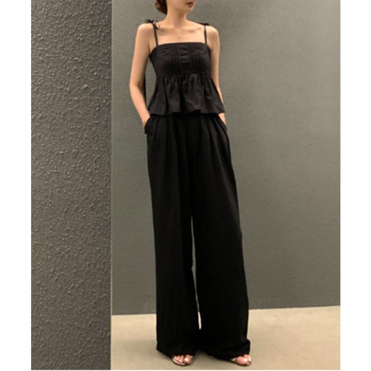 【美品】ブルーレーベル　リボンフリルチェックキャミソール　【36】 Check Ribbon Camisole Dress / チェックリボンキャミソール