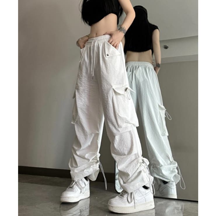 カーゴシャーリングバンディングパンツ[品番：FROW0001379]｜by