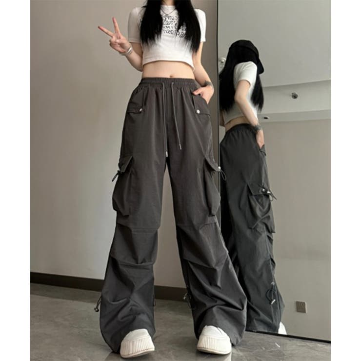 カーゴシャーリングバンディングパンツ[品番：FROW0001379]｜by