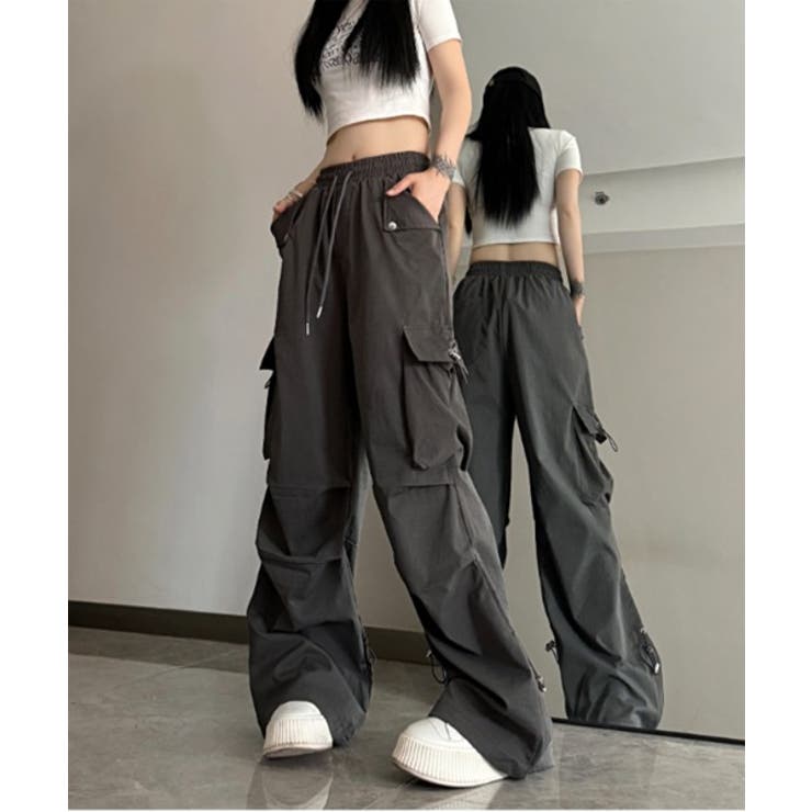 カーゴシャーリングバンディングパンツ | by muni:r | 詳細画像13 