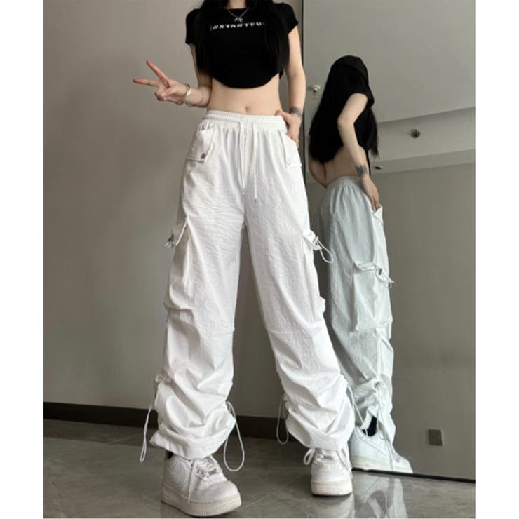 カーゴシャーリングバンディングパンツ[品番：FROW0001379]｜by