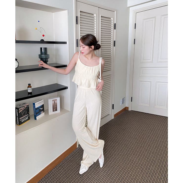 アンミヌ　UNMINOU　ブラウス　キャミソール　セット アンミヌUNMINOUブラウスキャミソールセット