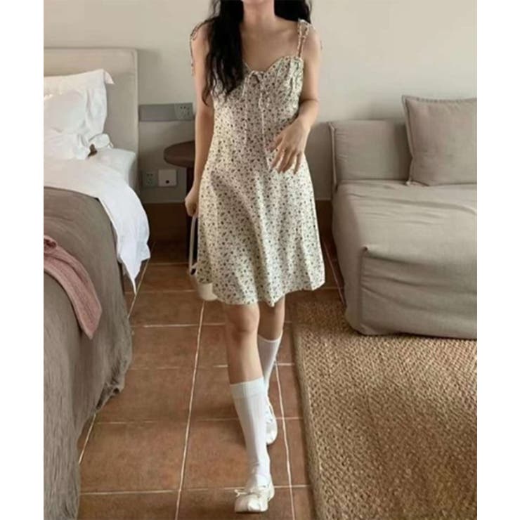 フラワービスチェミニワンピース | by muni:r | 詳細画像13 