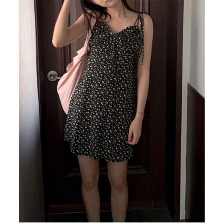 フラワービスチェミニワンピース | by muni:r | 詳細画像5 