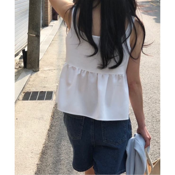 リボンフレアビスチェブラウス | by muni:r | 詳細画像8 