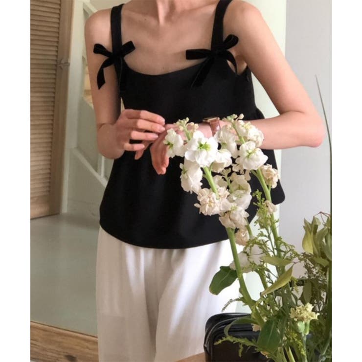 リボンフレアビスチェブラウス | by muni:r | 詳細画像9 