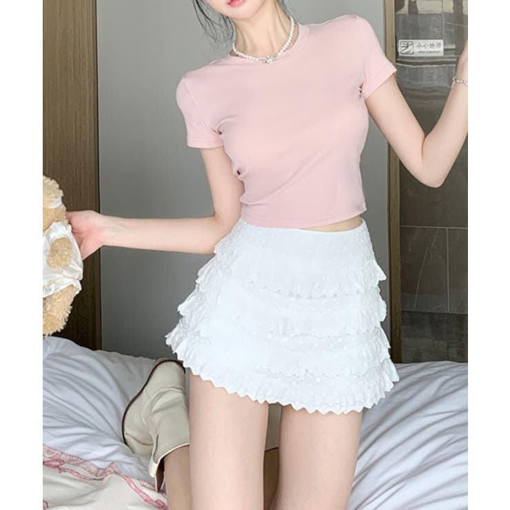 バックホールシャーリング半袖Tシャツ | by muni:r | 詳細画像10 