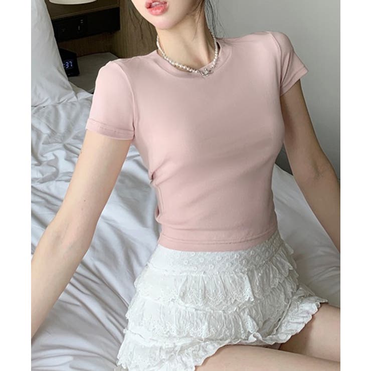 バックホールシャーリング半袖Tシャツ | by muni:r | 詳細画像11 