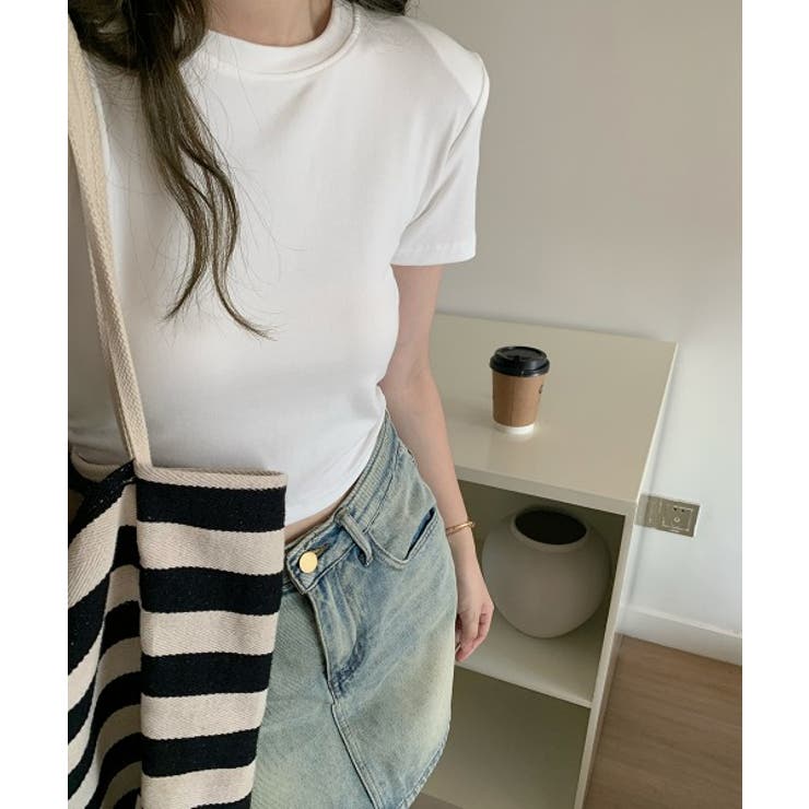 バックホールシャーリング半袖Tシャツ | by muni:r | 詳細画像14 